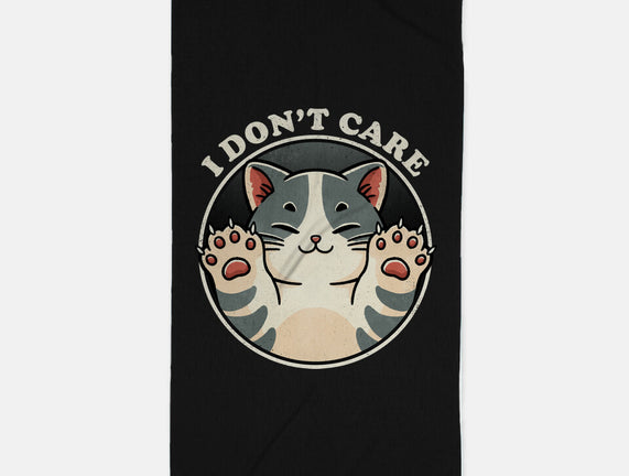 I Don't Care Cat