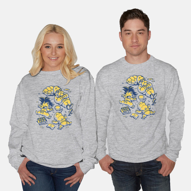 The Turtle Hermit Way-Unisex-Crew Neck-Sweatshirt-estudiofitas