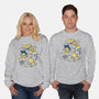 The Turtle Hermit Way-Unisex-Crew Neck-Sweatshirt-estudiofitas