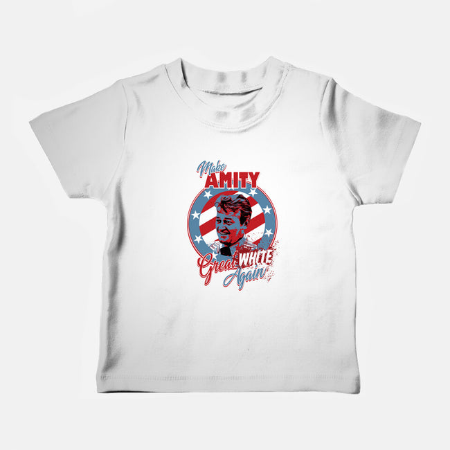 Make Amity Great Again-Baby-Basic-Tee-Tronyx79