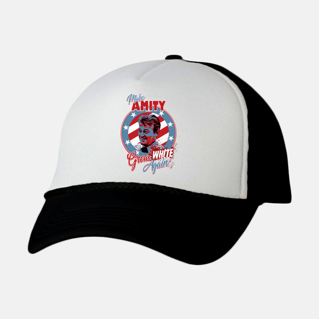 Make Amity Great Again-Unisex-Trucker-Hat-Tronyx79