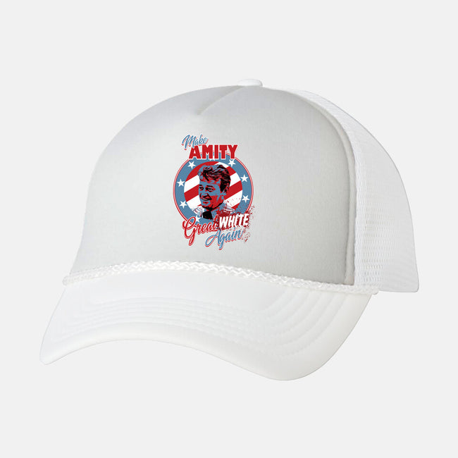 Make Amity Great Again-Unisex-Trucker-Hat-Tronyx79