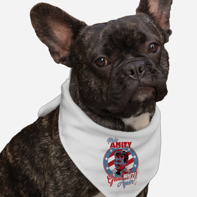 Make Amity Great Again-Dog-Bandana-Pet Collar-Tronyx79