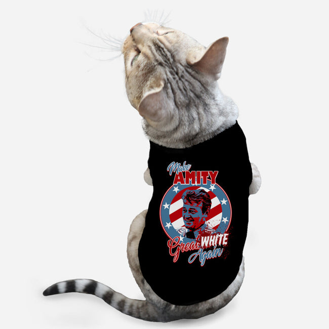 Make Amity Great Again-Cat-Basic-Pet Tank-Tronyx79