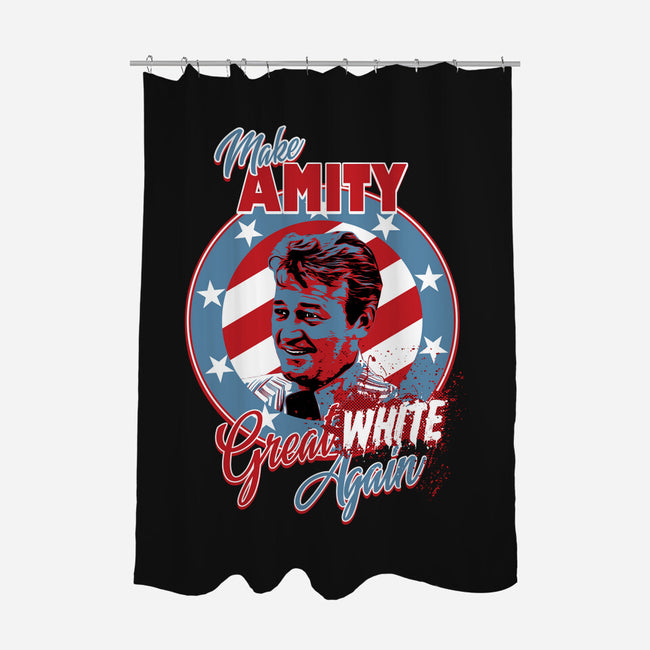 Make Amity Great Again-None-Polyester-Shower Curtain-Tronyx79
