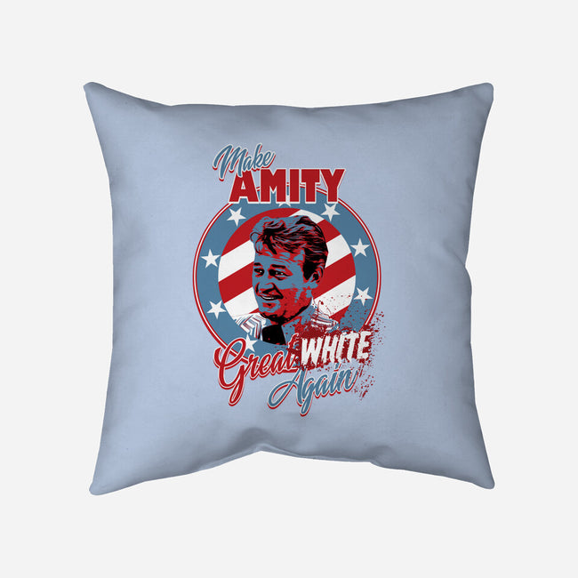 Make Amity Great Again-None-Removable Cover-Throw Pillow-Tronyx79