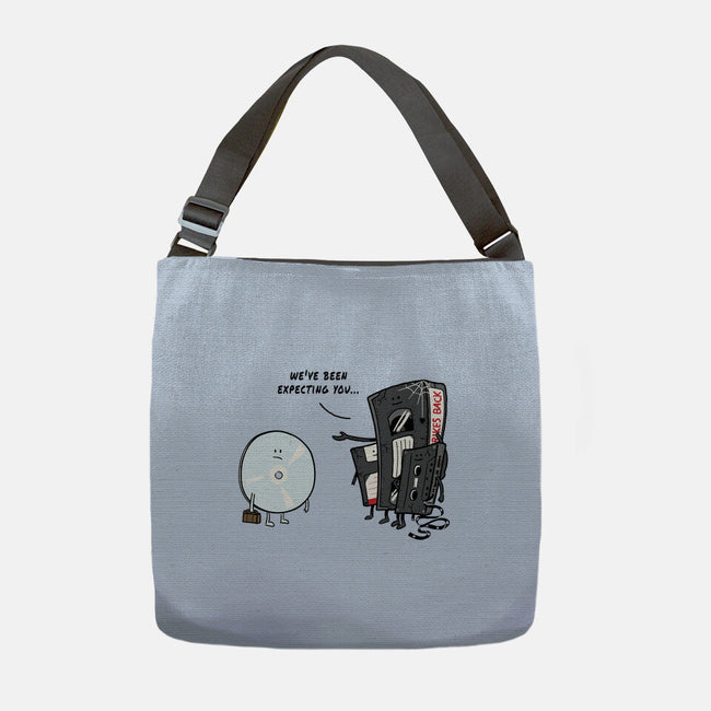 Getting Old-None-Adjustable Tote-Bag-Gamma-Ray