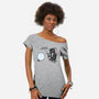 Getting Old-Womens-Off Shoulder-Tee-Gamma-Ray