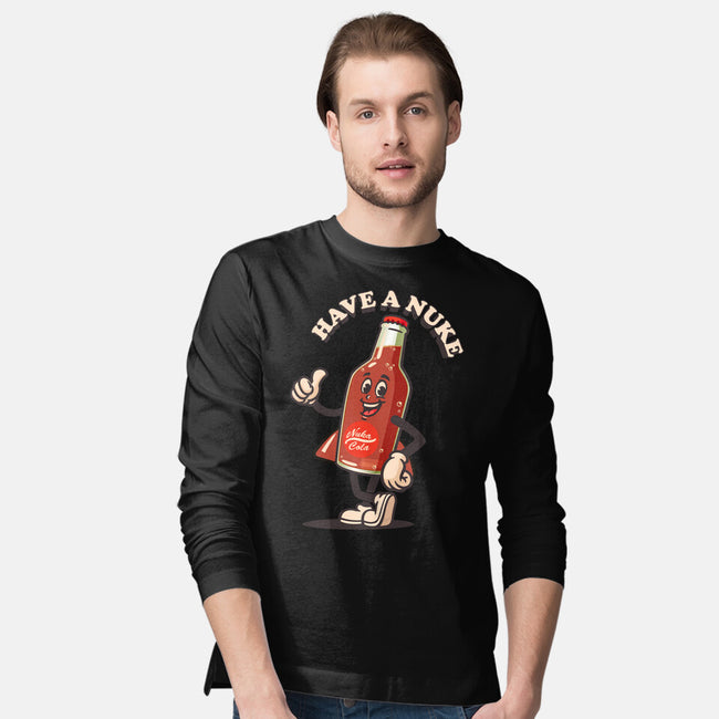 Have A Nuke-Mens-Long Sleeved-Tee-Wookie Mike