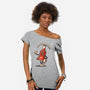 Have A Nuke-Womens-Off Shoulder-Tee-Wookie Mike