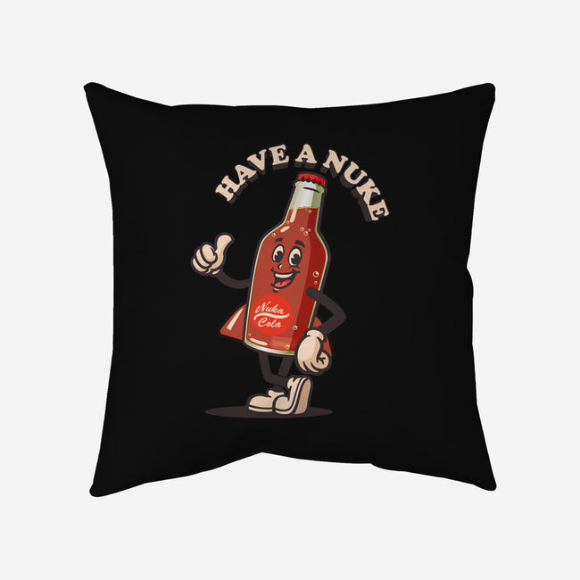 Have A Nuke-None-Removable Cover-Throw Pillow-Wookie Mike