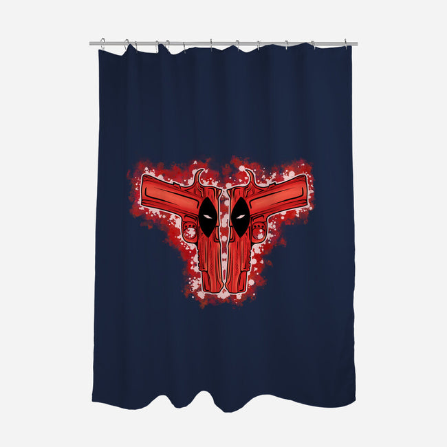 Weapons Of Blood-None-Polyester-Shower Curtain-nickzzarto