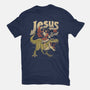 Jesus Is Back-Womens-Fitted-Tee-eduely