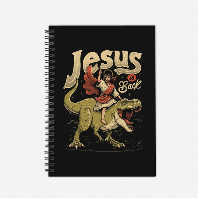 Jesus Is Back-None-Dot Grid-Notebook-eduely