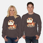 Pure Bread Cat-Unisex-Crew Neck-Sweatshirt-fanfreak1