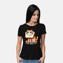 Pure Bread Cat-Womens-Basic-Tee-fanfreak1