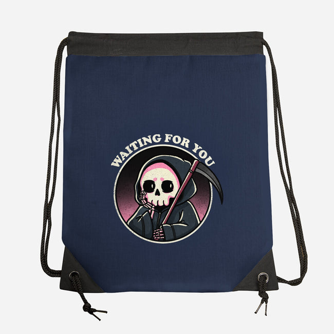 I'm Waiting For You-None-Drawstring-Bag-fanfreak1