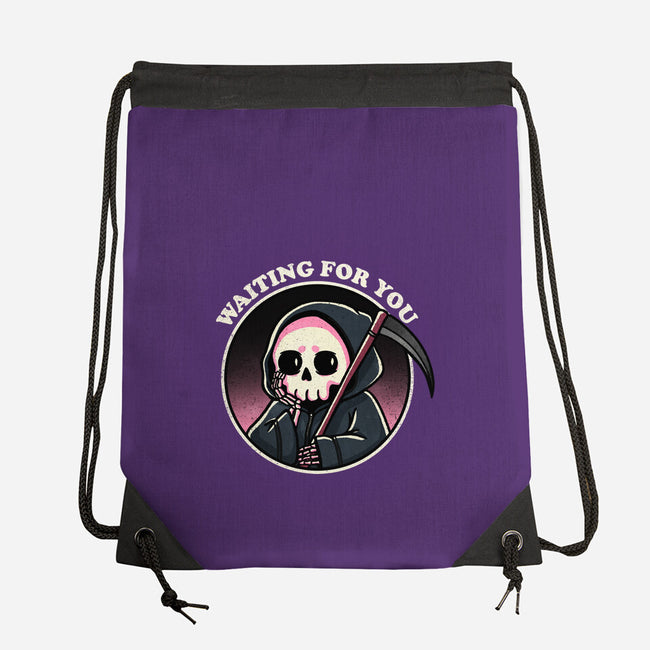 I'm Waiting For You-None-Drawstring-Bag-fanfreak1