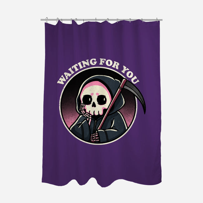 I'm Waiting For You-None-Polyester-Shower Curtain-fanfreak1