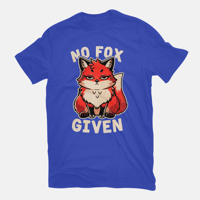 No Fox Given-Womens-Fitted-Tee-fanfreak1