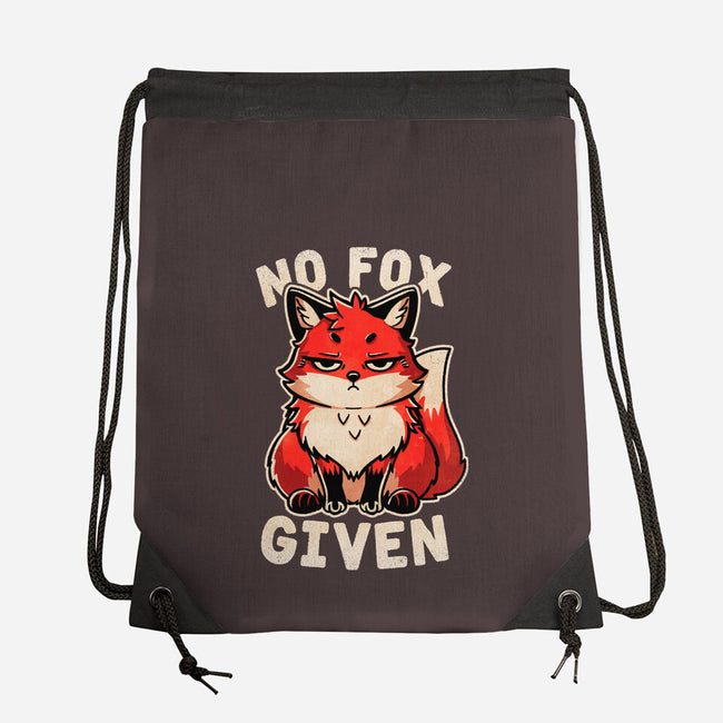 No Fox Given-None-Drawstring-Bag-fanfreak1