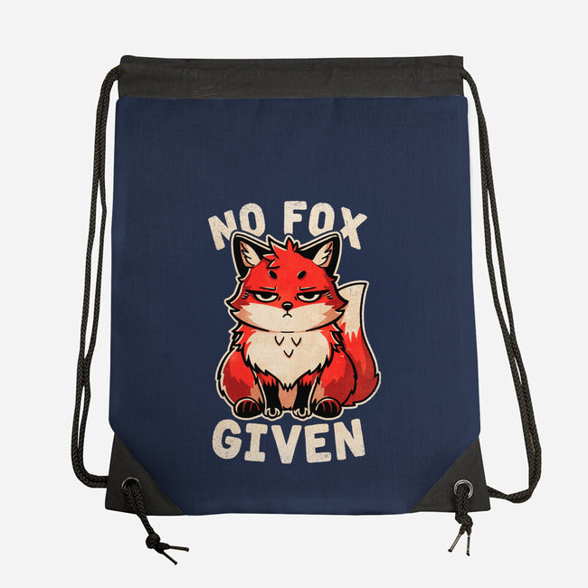 No Fox Given-None-Drawstring-Bag-fanfreak1