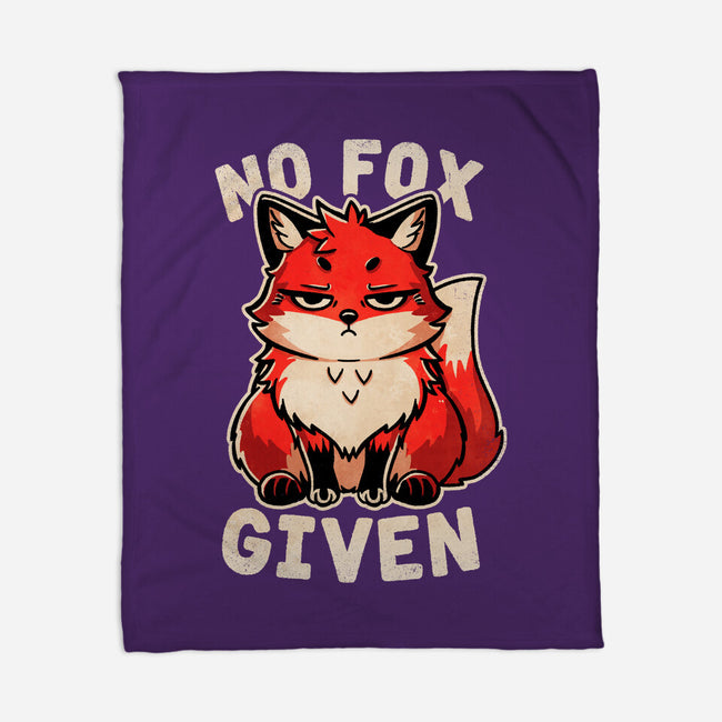 No Fox Given-None-Fleece-Blanket-fanfreak1