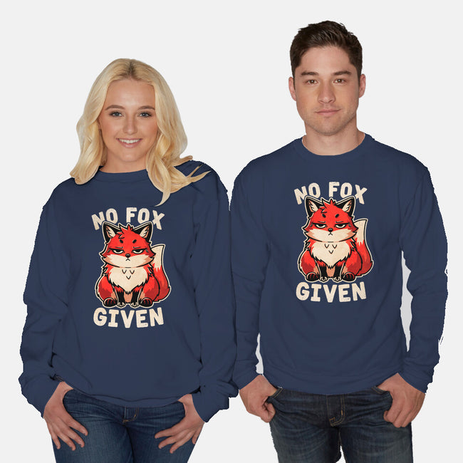 No Fox Given-Unisex-Crew Neck-Sweatshirt-fanfreak1