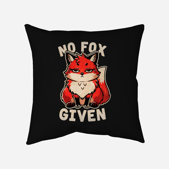 No Fox Given-None-Non-Removable Cover w Insert-Throw Pillow-fanfreak1