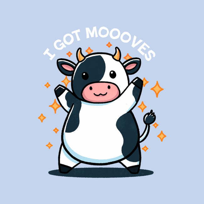 I Got Moooves-None-Glossy-Sticker-fanfreak1