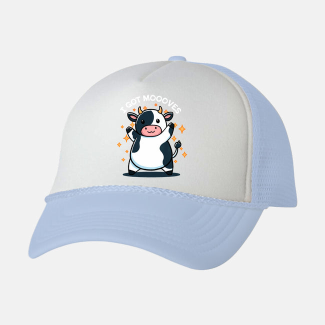 I Got Moooves-Unisex-Trucker-Hat-fanfreak1