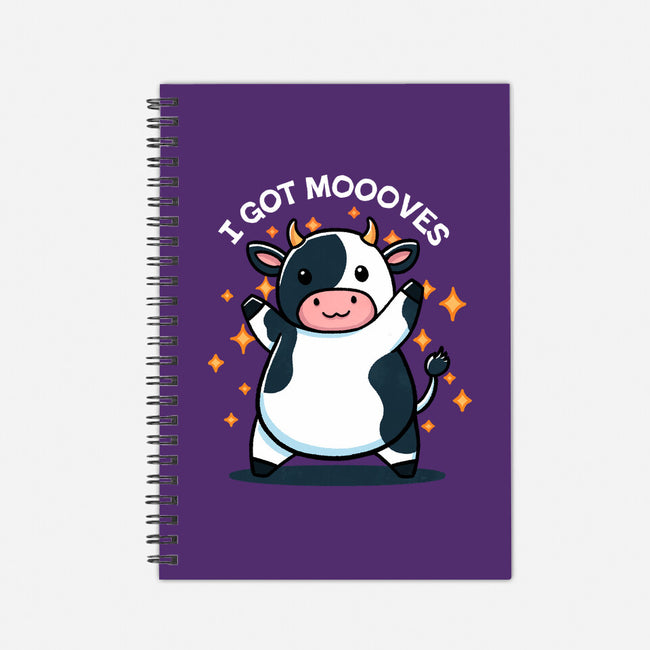 I Got Moooves-None-Dot Grid-Notebook-fanfreak1
