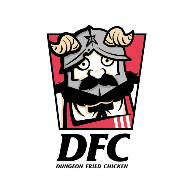 Dungeon Fried Chicken-Unisex-Basic-Tee-Eilex Design