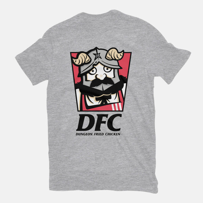 Dungeon Fried Chicken-Womens-Basic-Tee-Eilex Design