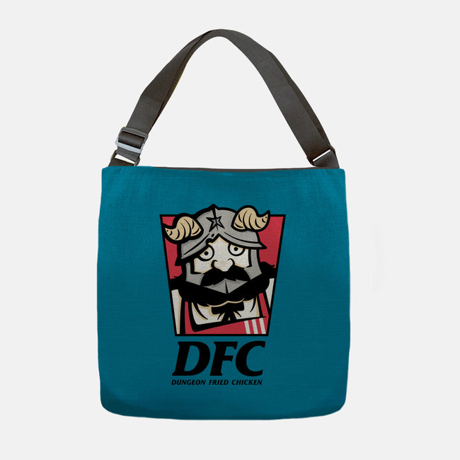 Dungeon Fried Chicken-None-Adjustable Tote-Bag-Eilex Design