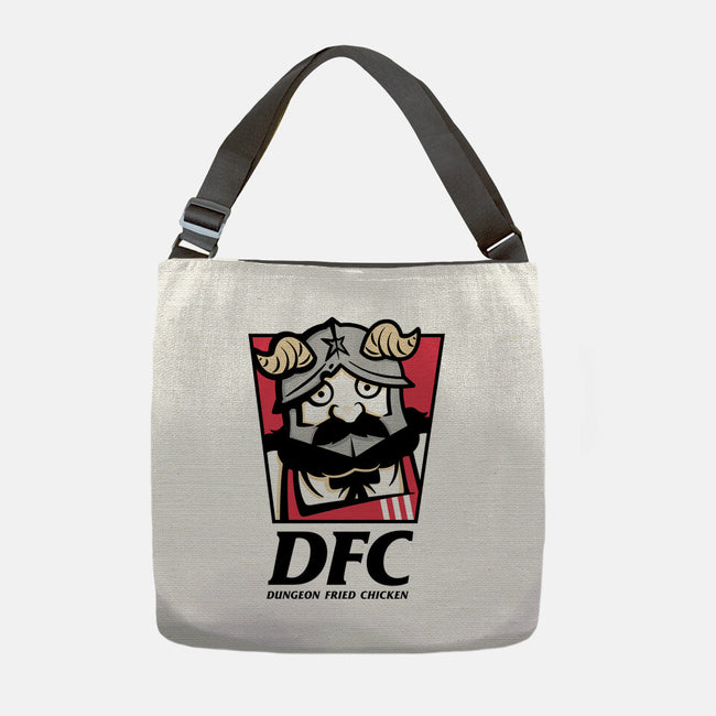 Dungeon Fried Chicken-None-Adjustable Tote-Bag-Eilex Design