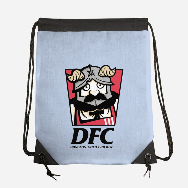 Dungeon Fried Chicken-None-Drawstring-Bag-Eilex Design