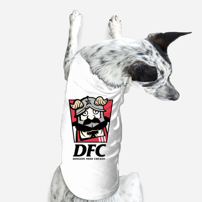 Dungeon Fried Chicken-Dog-Basic-Pet Tank-Eilex Design