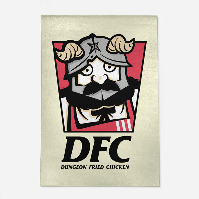 Dungeon Fried Chicken-None-Outdoor-Rug-Eilex Design