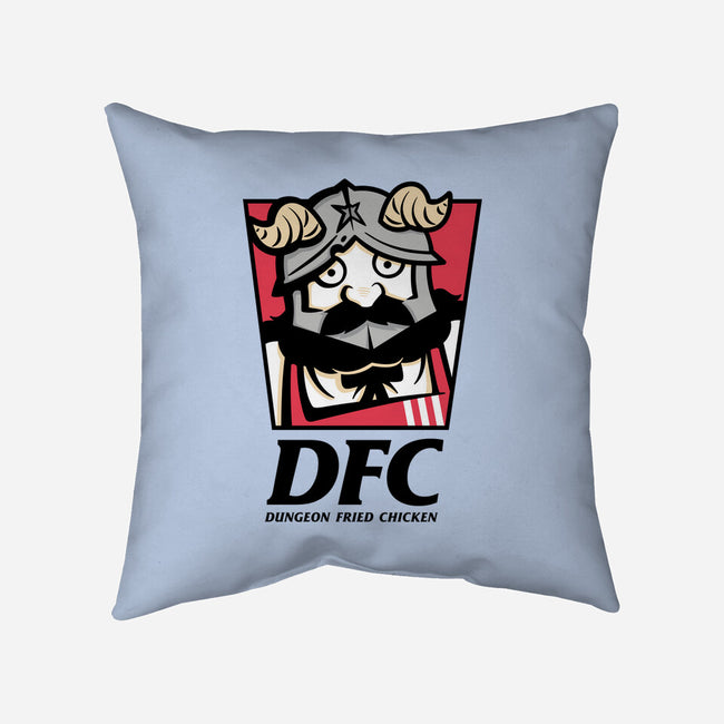 Dungeon Fried Chicken-None-Non-Removable Cover w Insert-Throw Pillow-Eilex Design