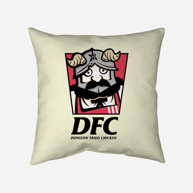 Dungeon Fried Chicken-None-Non-Removable Cover w Insert-Throw Pillow-Eilex Design