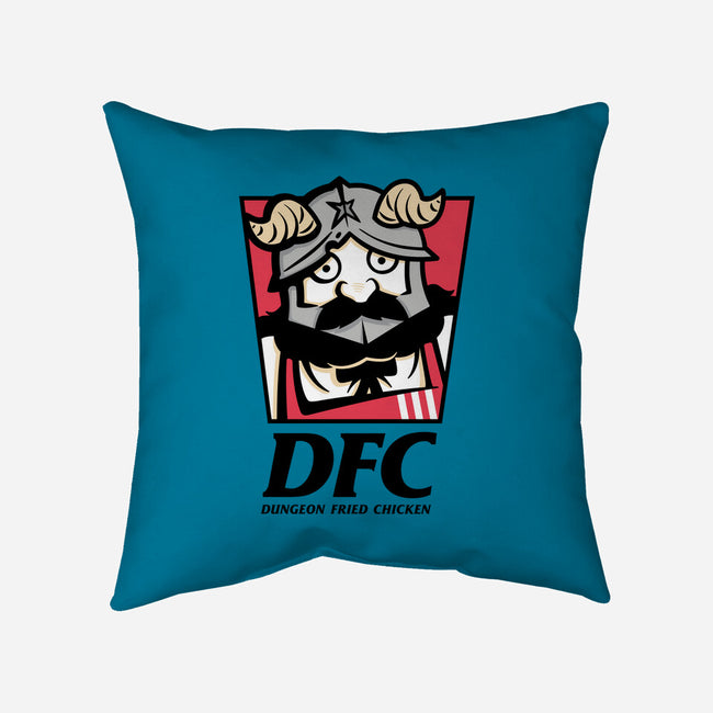 Dungeon Fried Chicken-None-Non-Removable Cover w Insert-Throw Pillow-Eilex Design