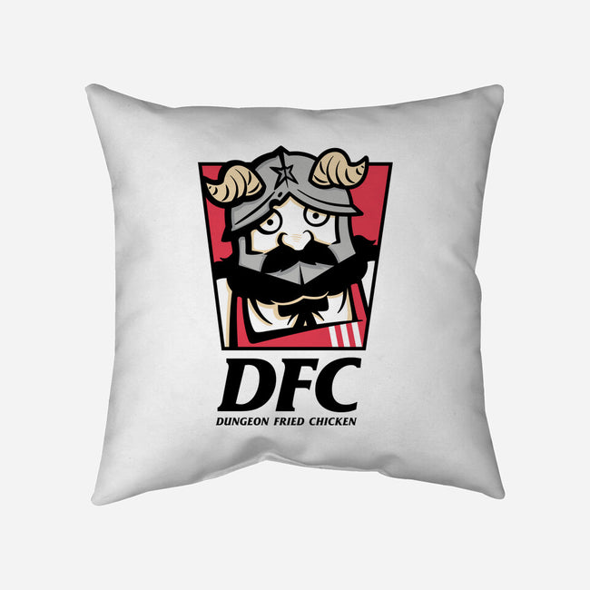 Dungeon Fried Chicken-None-Non-Removable Cover w Insert-Throw Pillow-Eilex Design