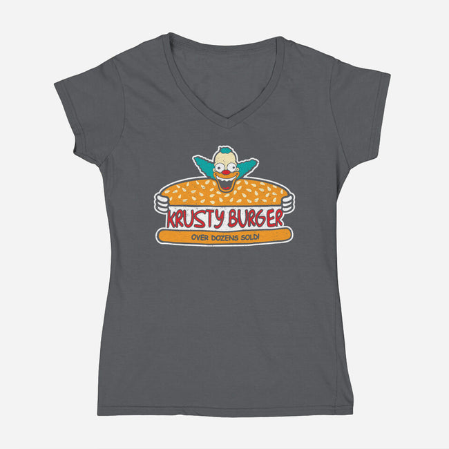 Over Dozens Sold-Womens-V-Neck-Tee-dalethesk8er