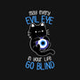 The Evil Eye Cat-Baby-Basic-Onesie-tobefonseca