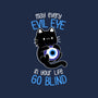 The Evil Eye Cat-None-Polyester-Shower Curtain-tobefonseca