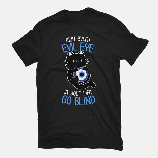 The Evil Eye Cat-Unisex-Basic-Tee-tobefonseca