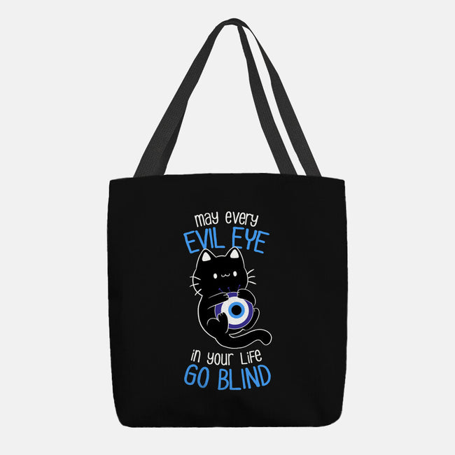 The Evil Eye Cat-None-Basic Tote-Bag-tobefonseca