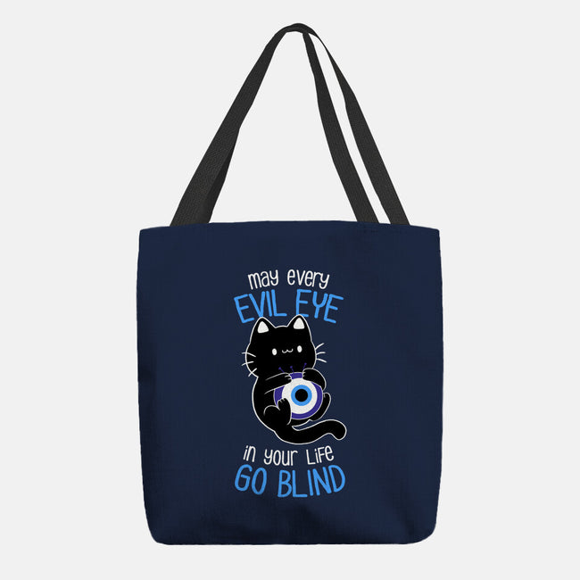 The Evil Eye Cat-None-Basic Tote-Bag-tobefonseca