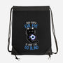 The Evil Eye Cat-None-Drawstring-Bag-tobefonseca